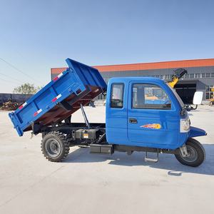 250cc benzine motor riksja diesel kiepwagen driewieler 3 ton driewielige diesel kiepwagen - Product Image 5