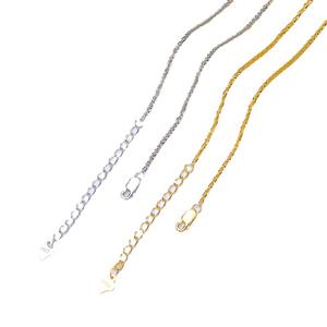 สร้อยคอเงินแท้ S925 พร้อมจี้ไข่มุก DIY ขนาด 40-45 ซม. ชุบแพลตตินัม สร้อยคล้องเสื้อ สร้อยแฟชั่น - Product Image 5