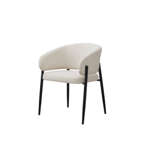 Silla de Comedor Moderna de Acero Inoxidable - Product Image 1