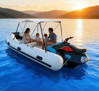 Bateau pneumatique motorisé de qualité supérieure pour jet ski, stable, léger, en PVC, pour le surf et la dérive, durable, à vendre