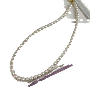 Collar de Plata S925 con Hebilla OT, Perlas Redondas de Agua Dulce de 5-6 mm, Extremadamente Finas e Impecables, de Aurora Aquaculture - Product Image 5