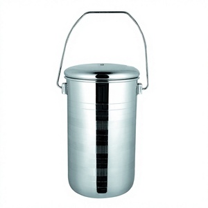Pot de cuisine multifonctionnel en acier inoxydable, porte-nourriture, pot à lait, ustensiles de cuisine, marmite avec couvercle, vente en gros - Product Image 1