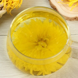 Té de Flor de Crisantemo Amarillo Dorado de Seda Premium de China, para Beber Directo - Product Image 4