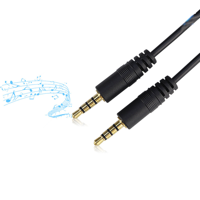 Custom OEM 3.5mm Male to Male Stereo Mono Jack Aux Audio Cable