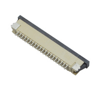 1.0mm pas 4-40 broches ZIF supérieur supérieur SMT FPC FFC connecteur plat Flex PCB Interface