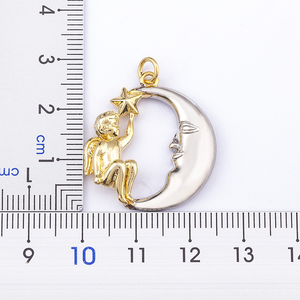 Collana con Ciondolo Luna e Stella alla Moda 2025, Nuova Catena per Clavicola per Bambini, Ideale per Feste - Product Image 3