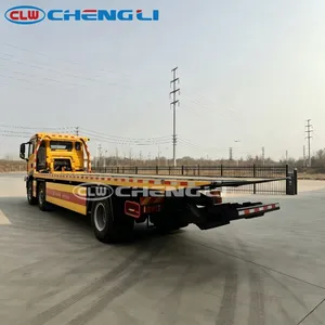 Camion de dépannage CLW CHENGLI Sitrak, plateau de 9,6 m, bras de remorquage, 15 t, diesel, manuel, Euro 5, neuf, pour le dépannage routier d'urgence - Product Image 5