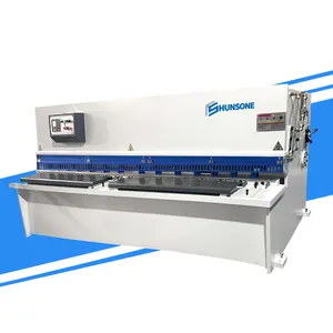 QC12K cnc cisalhamento máquina hidráulica manual cisalhamento máquina metal-cisalhamento máquinas