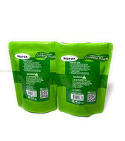Pochette cornue imprimée personnalisée avec fermeture à glissière pour la cuisson sac d'emballage Doypack en plastique pour poisson en conserve restauration rapide confiture sauce épicée soupe