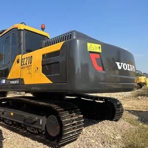 รถขุดตีนตะขาบ Volvo EC210D มือสอง 21 ตัน รถขุดไฮดรอลิก ชั่วโมงการใช้งานต่ำ เครื่องจักรงานวิศวกรรมและงานดิน มีสินค้าในสต็อก - Product Image 2
