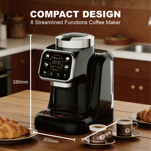 Machine à café automatique Unitech avec fonction d'auto-nettoyage pour la maison, le bureau, l'hôtel et autres utilisations - Product Image 4