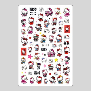 Pegatinas <span class=keywords><strong>de</strong></span> <span class=keywords><strong>Uñas</strong></span> 2D <span class=keywords><strong>de</strong></span> <span class=keywords><strong>Hello</strong></span> <span class=keywords><strong>Kitty</strong></span>, Autoadhesivas e Impermeables, con Diseño <span class=keywords><strong>de</strong></span> Gato para Decoración <span class=keywords><strong>de</strong></span> Manicura - Product Image 3