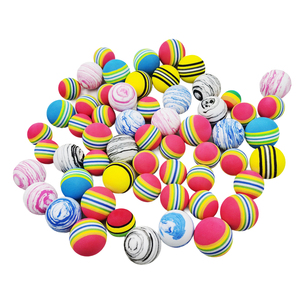 Hochwertiges, langlebiges, weiches EVA-Schaum ballspiel zeug Kunden spezifische Kinderspiel zeug pistole EVA Foam Stress Bullet Ball - Product Image 2
