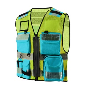 Gilet de sécurité réfléchissant pour <span class=keywords><strong>ambulance</strong></span>, disponible en tailles personnalisées, durable, pour médecins et ambulanciers - Product Image 4