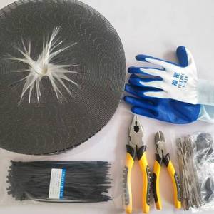 Durable Anti-Netting Stainless Steel Solar Panel Pigeon <strong>Mesh</strong> Set Custom PVC Coated <strong>Wire</strong> <strong>Mesh</strong> for Square Welding - Product Image 1