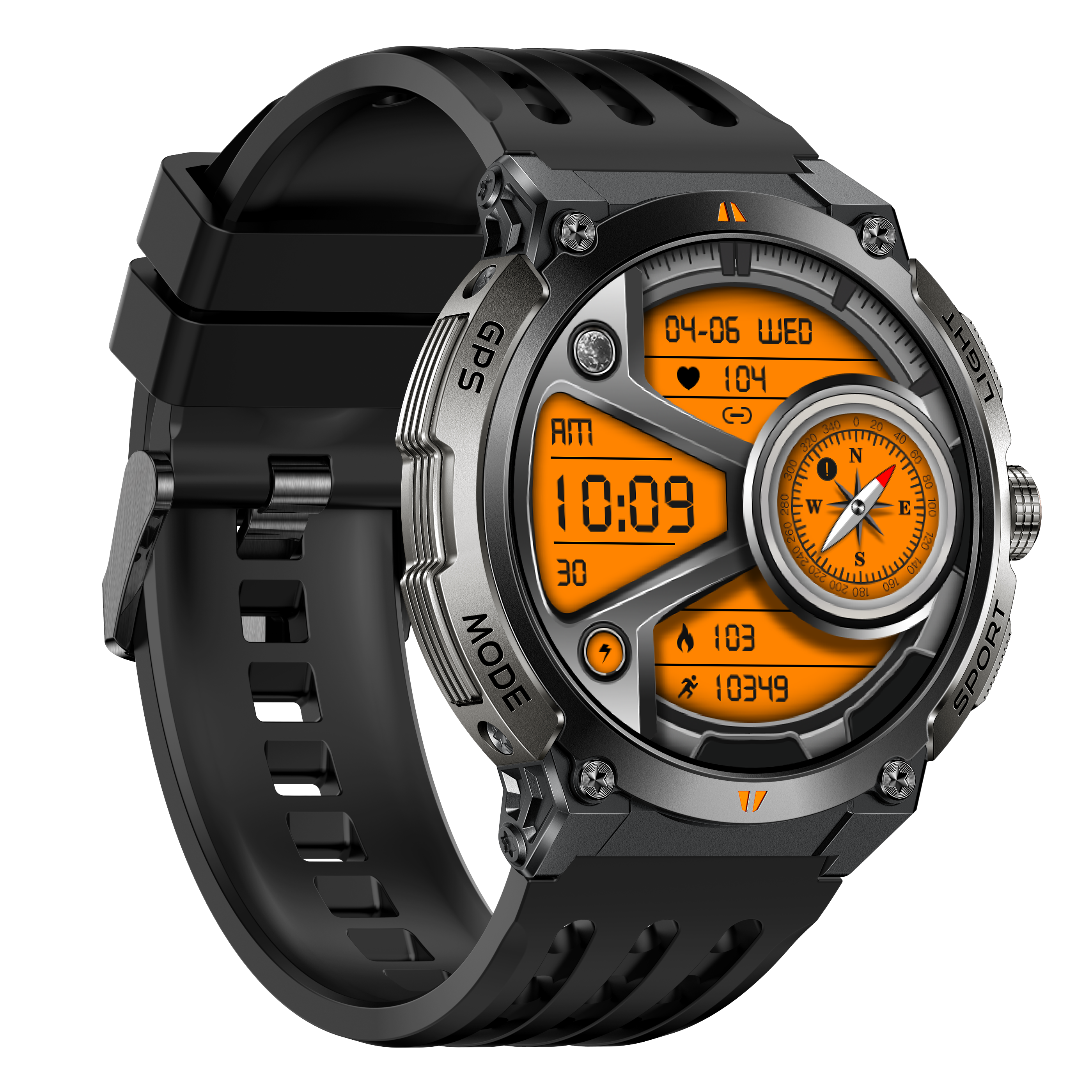 2026 AK17G GPS Smart Watch with Barometer Compass 1.43Inch Amoled Waterproof Outdoor Sport Compass Relojes Smartwatch for Man