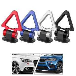 Gancho de Remolque Universal para Auto EABI, de Aluminio, Rojo, Azul, Plateado, Negro, con 2 Orificios de Montaje, Accesorio para Remolcar Vehículos - Product Image 5
