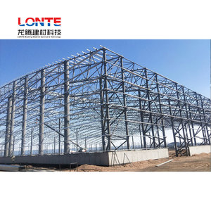 Tòa nhà Kết Cấu Thép tiền chế nhà kho kim loại lonte nhà máy kim loại không gian khung kết cấu thép xây dựng - Product Image 3