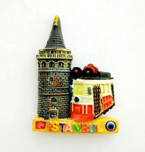 Magnet kulkas Istanbul MDF Resin kustom suvenir wisatawan Turki magnet kulkas Katedral udara panas magnet kulkas Cappadocia - Product Image 3