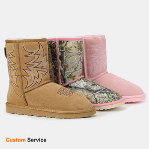 ผู้ผลิตบูทหนังวัวแท้จากออสเตรเลีย บุขนแกะนุ่ม อุ่นสบาย เหมาะสำหรับฤดูหนาวกลางแจ้ง - Product Image 2