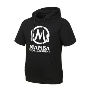 Wholesale Customized Basketball Cotton Short Sleeve Pullover Sweater Men'S Black Mamba Snake Star Training Clothes Hoodie Top