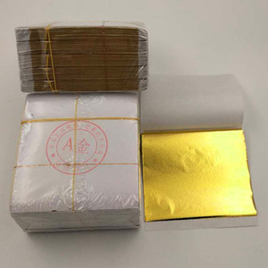 กระดาษฟอยล์สีทองขนาด 9*9 ซม. 20 สี 100 แผ่น สำหรับงานเรซิ่นอีพ็อกซี่ เรซิ่นยูวี งานศิลปะ งานฝีมือ - Product Image 5