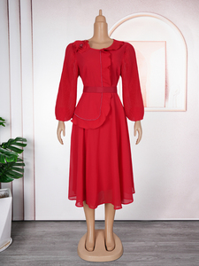 H & D S10593 Dubai <span class=keywords><strong>abbigliamento</strong></span> Casual donna di lusso <span class=keywords><strong>abbigliamento</strong></span> donna di grandi dimensioni per feste - Product Image 4