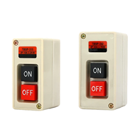 Interrupteur à bouton-poussoir mécanique ABS 3P 3,7KW 15A 250V avec panneau sans LED IP40, borne à vis pour appareils électroménagers TBSP-315