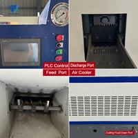 Système automatique de briquetage des métaux, presse à copeaux industrielle, compacteur de ferraille pour le recyclage