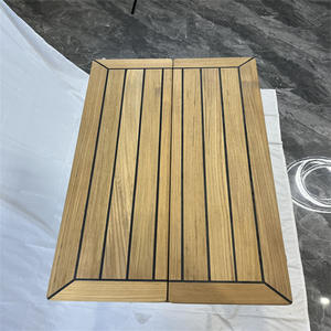 Table pliante en teck 450/900x800mm pour yacht et bateau, accessoires de camping-car, produit de commerce électronique transfrontalier - Product Image 4