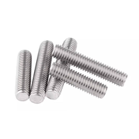 304 Stainless Steel Full Thread Stud Bolt Fasteners Welding Stud Metal Threaded Tie Rod OEM/ODM Available Made in China