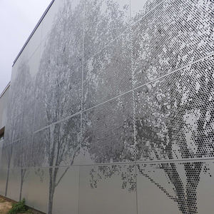 建築外壁アルミ穴あき壁クラッディングパネル穴あき鋼板 - Product Image 5