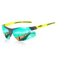 Lunettes de soleil de sport sans monture pour hommes, lunettes de cyclisme pas chères, nouvelles lunettes de sport tendance pour l'extérieur, lunettes de soleil unisexes en PC