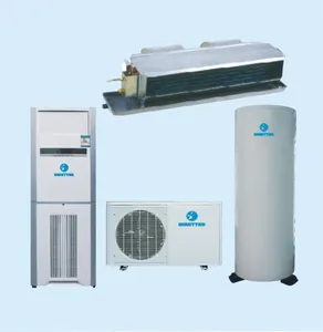 Air Panas + AC Multi Fungsi Pompa Panas Pemanas Air 5.0kw