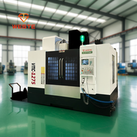 Fresadora Vertical CNC de Alta Rigidez Big MillingVmc1275, Control GSK, BT40, Cambio Automático de Herramienta Único para Trabajo en Metal