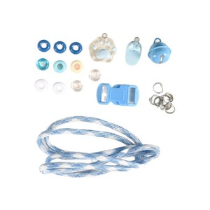 Pet Collar <b>Diy</b> Craft <b>Kit</b> Adjustable Size M L Polyester Cartoon For Children Felt Craft - Product Image 5