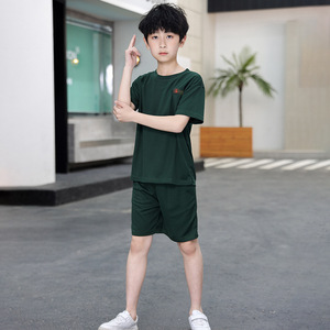 ชุดนักเรียนประถมแขนสั้นลายพรางสำหรับเด็กผู้หญิงและเด็กผู้ชายสำหรับกิจกรร<span class=keywords><strong>ม</strong></span>กลางแจ้ง - Product Image 4