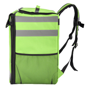 <span class=keywords><strong>Mochila</strong></span> incubadora de pizza de dos pisos con logotipo personalizado, impermeable, con puerta frontal y función de apertura superior e inferior - Product Image 3