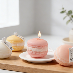 Colorful Macaron Shaped Soy Wax Scented <b>Candles</b> Cute Handmade <b>Gifts</b> for Home Decor Holiday Thanksgiving <b>Wedding</b> Birthday Party - Product Image 2