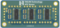 74HC595 3位数字管显示板红色LED移位寄存器模块3.3V 5V串行并行驱动器适用于Arduino计时器