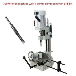 Machine à mortaiser et tenonner manuelle multifonctionnelle pour le travail du bois, petite perceuse de banc, coupe-trou, fonction de rainurage du bois - Product Image 6