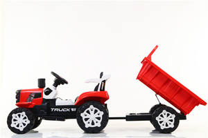 Tractor eléctrico para niños famoso en Internet con cuatro ruedas, control remoto, adecuado para dos personas, adultos y niños - Product Image 5