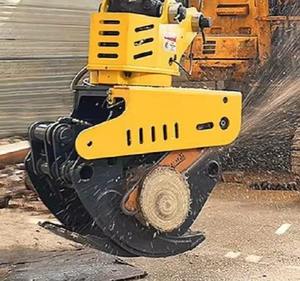 Excavator <b>Tree</b> <b>Cutter</b> Hydraulic Grapple Saw for Forestry <b>Tree</b> Cutting 500mm - Product Image 1