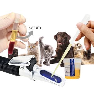 เครื่องวัดการหักเหของแสงสำหรับสัตว์เลี้ยงสำหรับสุนัขและแมว, เครื่องวัดค่าความถ่วงจำเพาะของปัสสาวะแบบสามสเกล และเครื่องทดสอบโปรตีนในซีรัม ATC - Product Image 4
