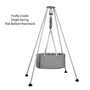 Electric <strong>Cradle</strong> Hammock Steel Fabric Outdoor Furniture Flat Bottom Hammock Spring for <strong>Baby</strong> Crib Living Room Park - Product Image 2