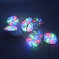 Nuevos Accesorios para Autos, Módulo Estroboscópico LED 2026 de 12v, Luces Intermitentes Laterales Redondas de Color Rojo, Azul y Verde