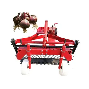 Newest Type Garlic Shallot Harvester 6 Row Harvesting Machine For Garlic