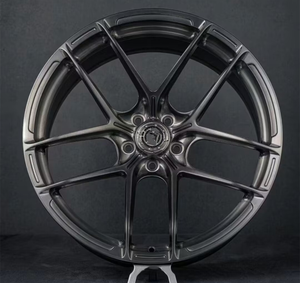 <span class=keywords><strong>Promotion</strong></span> BOLUN 18 19 20 21 pouces Machine CNC 5x108 PCD Couleur Gunmetal 6061 <span class=keywords><strong>T6</strong></span> Aluminium Jantes de voiture pour Jaguar F-type - Product Image 6