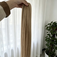 Extension de cheveux queue de cheval couleur claire 100g couleur personnalisée 18 pouces 20 pouces