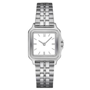 Nouvelle arrivée, <span class=keywords><strong>montre</strong></span> élégante pour femmes, bracelet en acier inoxydable, verre saphir, étanche, montres à <span class=keywords><strong>quartz</strong></span> personnalisées pour femmes et filles - Product Image 2